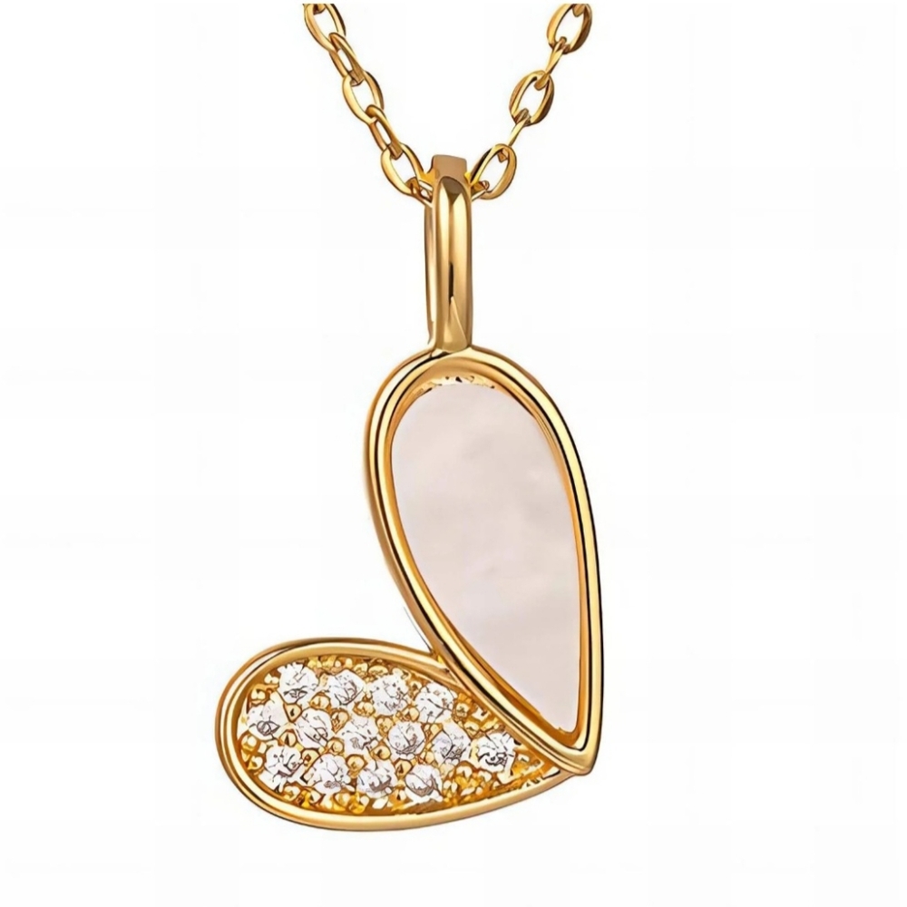 Heart Shell Neckless - Picture 4 of 7
